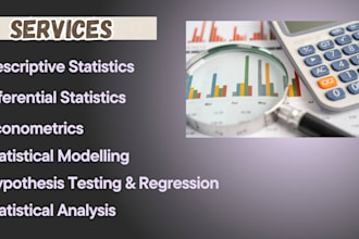 do statistics, descriptive statistics, and hypothesis testing projects