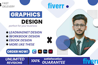 design editable lead magnet, workbook, ebook or PDF