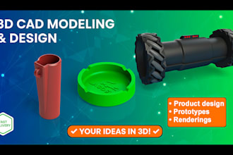 create 3d cad models ready for 3d printing