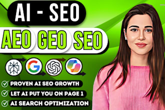 do ai SEO, GEO and aeo for google ai chatgpt perplexity and claude
