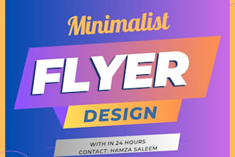 create medical flyer, event flyer, social media and post card design