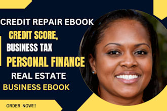 ghostwrite credit repair ebook, credit score, business tax, loan