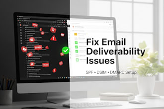 fix and configure spf dkim dmarc cname mx and dns records