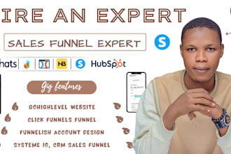 build gohighlevel funnel, ghl expert gohighlevel funnel, ghl landing page kajabi