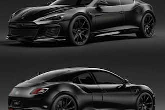 create 3d truck, 3d vehicle, 3d car model, 3d car animation for 3d printing