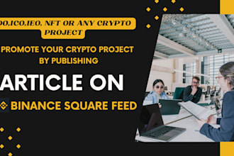 post article on binance feed