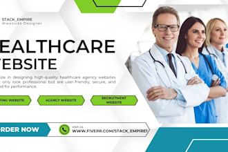 design healthcare staffing website staffing agency healthcare agency website