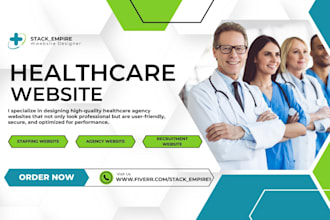 design healthcare staffing website healthcare agency website staffing agency