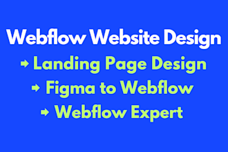 do custom webflow website design