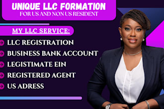 register US llc company for USA and non USA residents, ein register