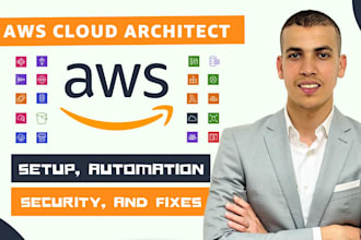 be your AWS cloud architect for setup, automation, security, and fixes
