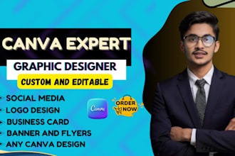 create a professional design on canvas templates