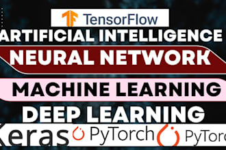 do artificial intelligence, neural network, machine learning and chatbot for you