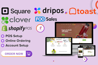 setup square pos clover toast dripos shopify pos for your business