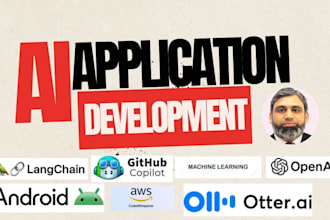 develop ai mobile app ai web application ai software ai saas developer