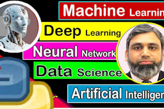 offer neural network, machine learning, deep learning and data science in python