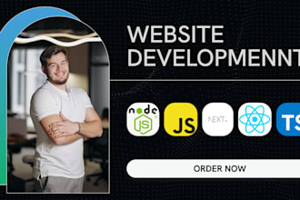 build full stack web platform with reactjs, nextjs