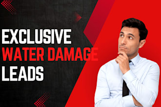 generate water damage leads  water restoration leads leads via google ads