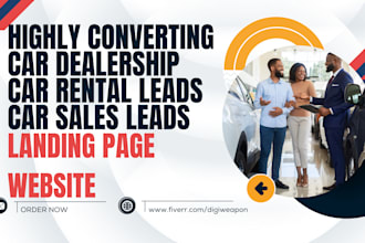 generate car dealership car rental car sales used cars car dealer leads website