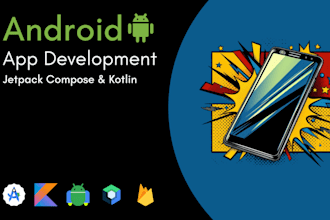 develop an modern android app with kotlin and jetpack compose