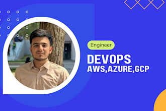 manage AWS, azure, gcp devops with docker, kubernetes and terraform automation