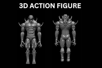 do 3d bjd joint 3d articulated model 3d toy design ball jointed doll