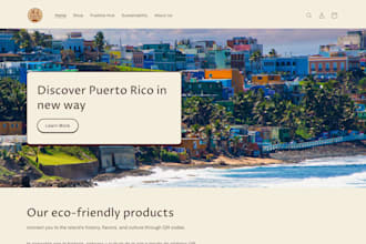 create a fullstack website with clean and responsive design