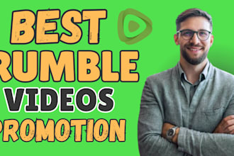 do rumble promotion, rumble video marketing for growth, social media growth, seo
