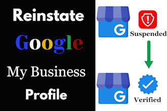 setup, reinstate, google my business profile verification and fix gmb suspension