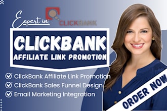clickbank affiliate link promotion, clickbank affiliate marketing sales funnel