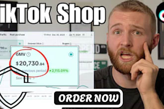 set up tiktok shop, manage it, add products for dropshipping as tiktok expert