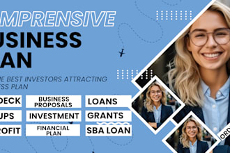 prepare an accurate business plan with financial plan for loan or startups