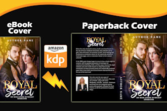 convert ebook cover to amazon KDP paperback cover