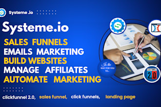 build systeme io landing page or clickfunnel 2 0 sales funnel in click funnels