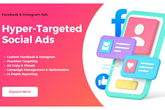 boost your business with hyper targeted social ads, facebook ads, instagram ads