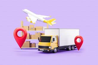 build logistics website, trucking, dispatch,freight cargo and transport website