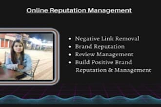 do online reputation management, push down negative link, reverse SEO for your