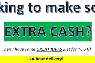 curate 5 great remote side hustle ideas for you