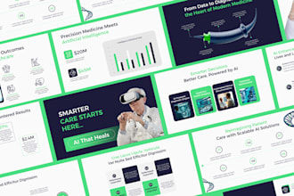 do powerpoint presentation design and investor pitch deck