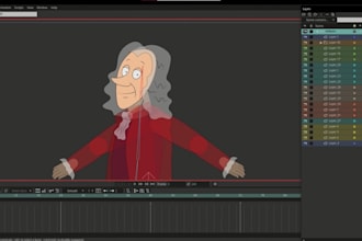 create moho pro rigged characters and animate