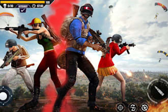 create multiplayer 3d 2d shooting game,fps,tps,rpg,mmorpg,unity,ue,p2e,crypto