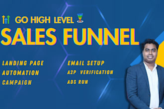 do gohighlevel landing page and automations