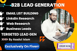 provide for targeted b2b leads, business leads and linkedin leads