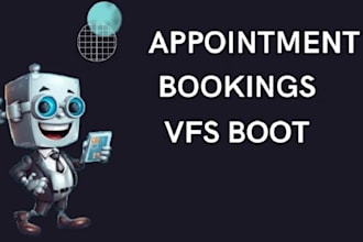 build tls, vfs, bls appointment booking bot,visa booking bot