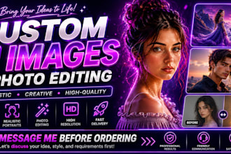 create  custom ai images and edit photos