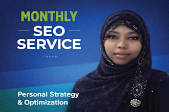 manage monthly SEO for your website