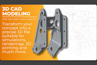 create a 3d cad model