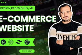 build stunning ecommerce website, or create an online store