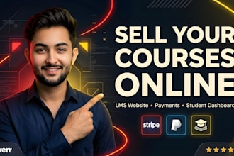 build lms website, elearning, online course and coaching wordpress lms