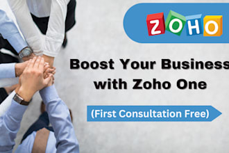 be your zoho one developer and consultant